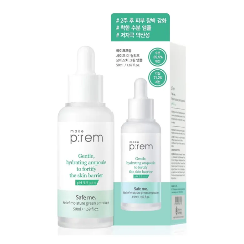 Safe me Relief Moisture Green Ampoule