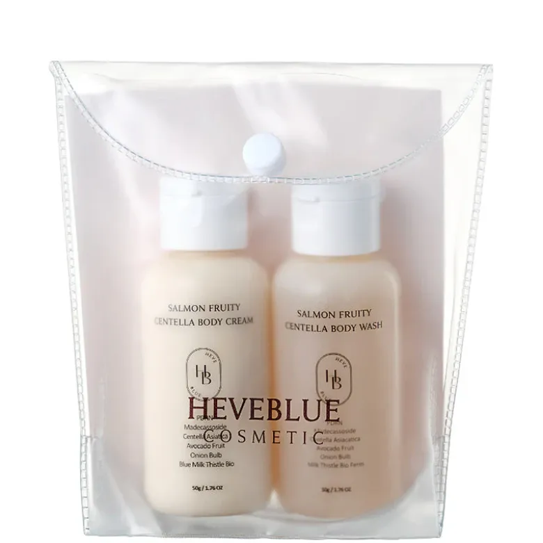 Salmon Fruity Centella Body Travel Kit