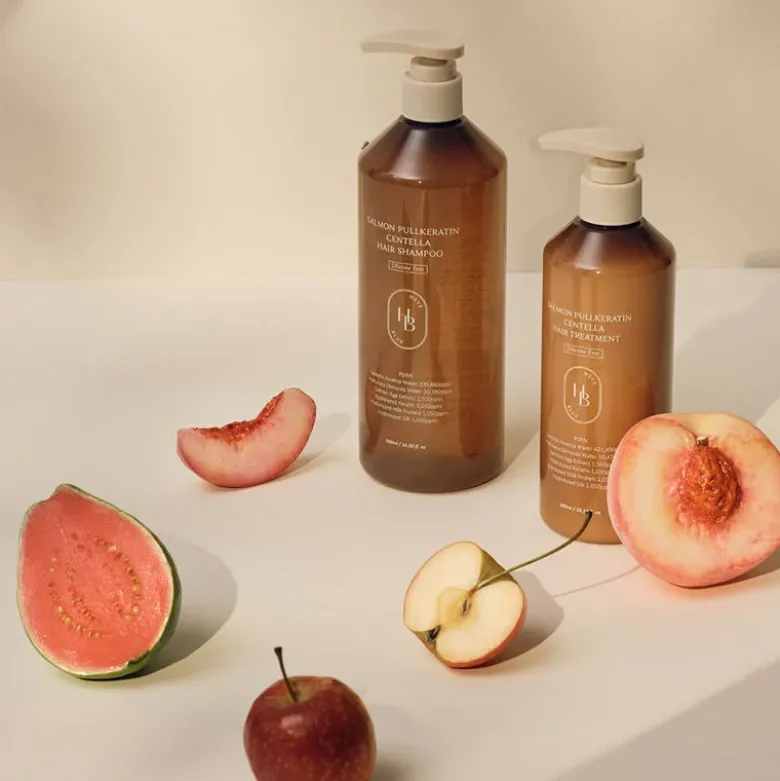 Salmon Pullkeratin Centella Hair Shampoo