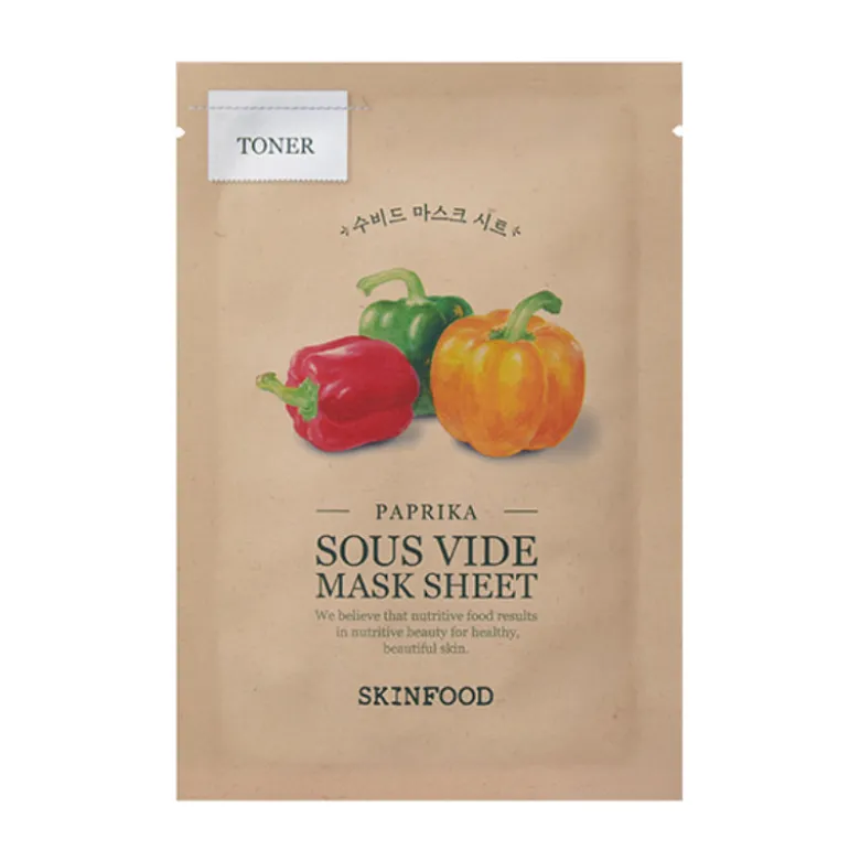 Sous Vide Mask Sheet