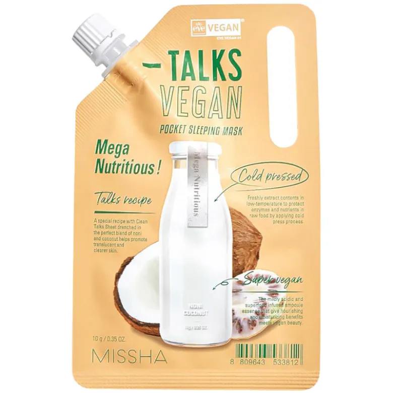 Talks Vegan Squeeze Pocket Sleeping Mask