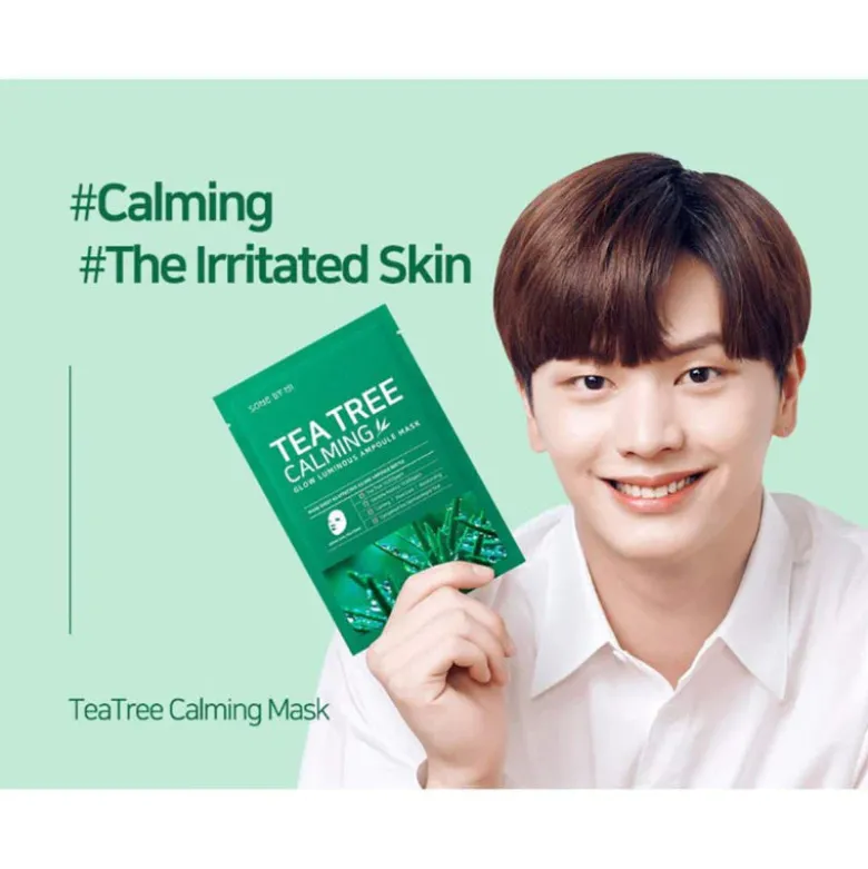Tea Tree Calming Glow Luminous Ampoule Mask