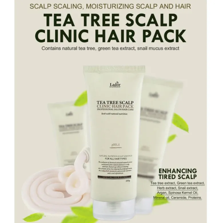 Tea Tree Scalp Clinic Hair Pack
