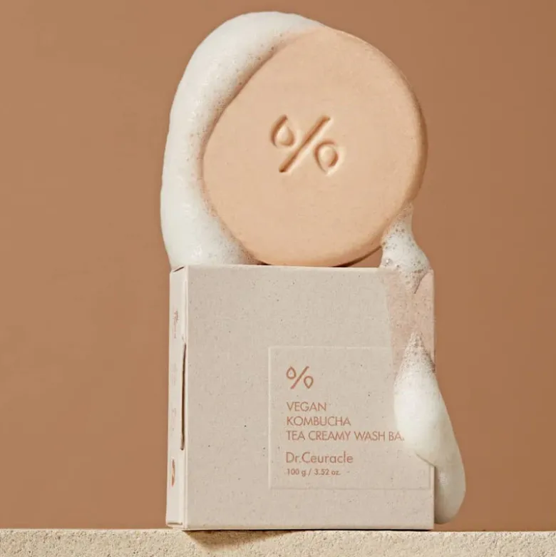 Vegan Kombucha Tea Creamy Wash Bar