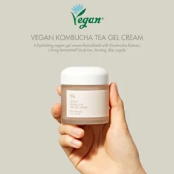 Vegan Kombucha Tea Gel Cream