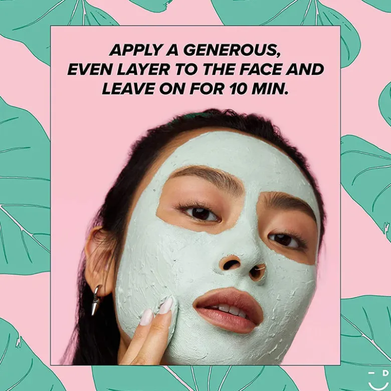Yoga Kitten Balancing Heartleaf Clay Mask